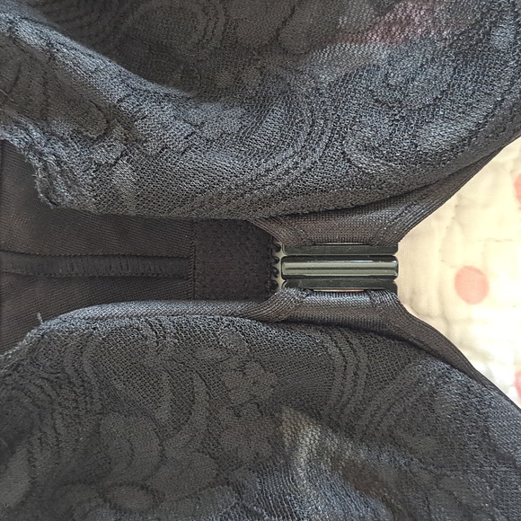 Glamorise 46C front closure underwire bra New, Black - Picture 7 of 17